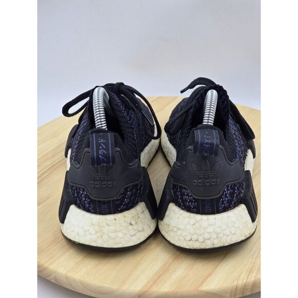 Adidas NMD_R1 STLT Primeknit Noble Indigo Athletic Running Shoes Womens sz 7 - Picture 4 of 9